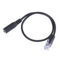 thumbnail image 2 of Joernso 30cm 3.5mm Smartphone Headset to 4P4C RJ9 Telephone Converter Adapter Cable, 2 of 6