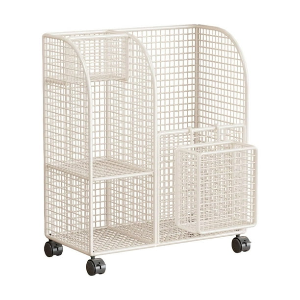 Organizador de equipos de fitness, organizador de almacenamiento para gimnasio en casa, soportes para pesas, versátil. Blanco