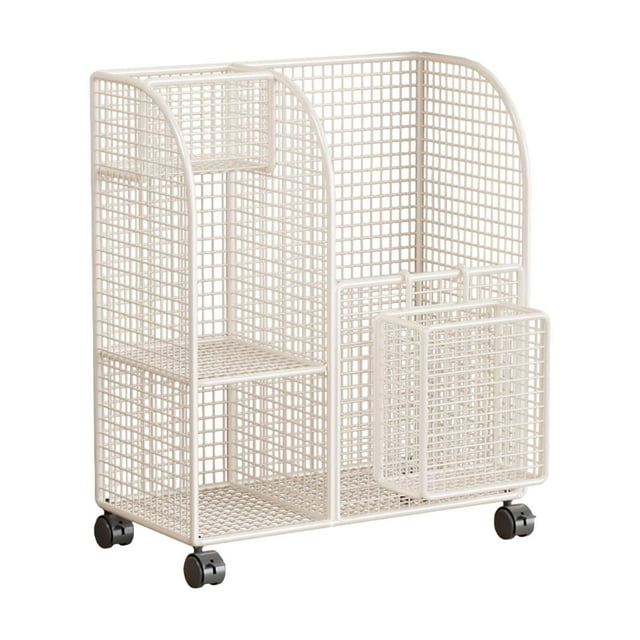 Almencla Sports Equipment Organizer Versatile Freestanding Weight Racks Dumbbell Rack White