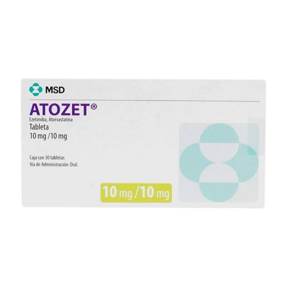 Atozet 10 mg/10 mg, 30 tabletas