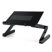 HEMU FASHION NEW ARRIVAL Cooling Laptop Desk Durable And Practical Aluminum Alloy Folding Button Type Joint Folding Computer Desk