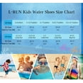thumbnail image 4 of L-RUN Kids Boys Girls Quick Dry Athletic Water Shoes Aqua Socks for Beach Swimming Pool Blue US 1-2 M Little Kid, 4 of 6