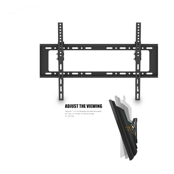 TV Mount Fixed for Most 32-65 Inch LED, LCD and Plasma TV, TV Wall Mount TV Bracket up to VESA from 100x100mm to 400x400mm and 110 LBS Loading Capacity
