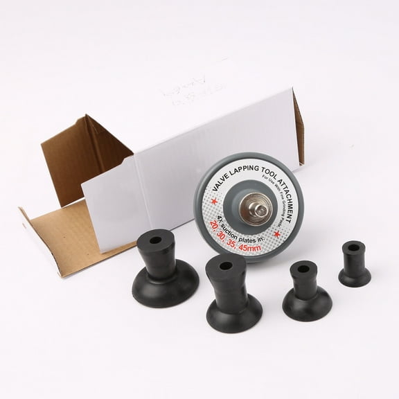 WINMAX Valve Lapping Tool Attachment Car Repair Tool Kit With 4 Size Suction Plates