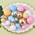 thumbnail image 3 of 20pc Ball Cake Topper Birthday Party Baby Shower Wedding Christmas Ball Decer, 3 of 12