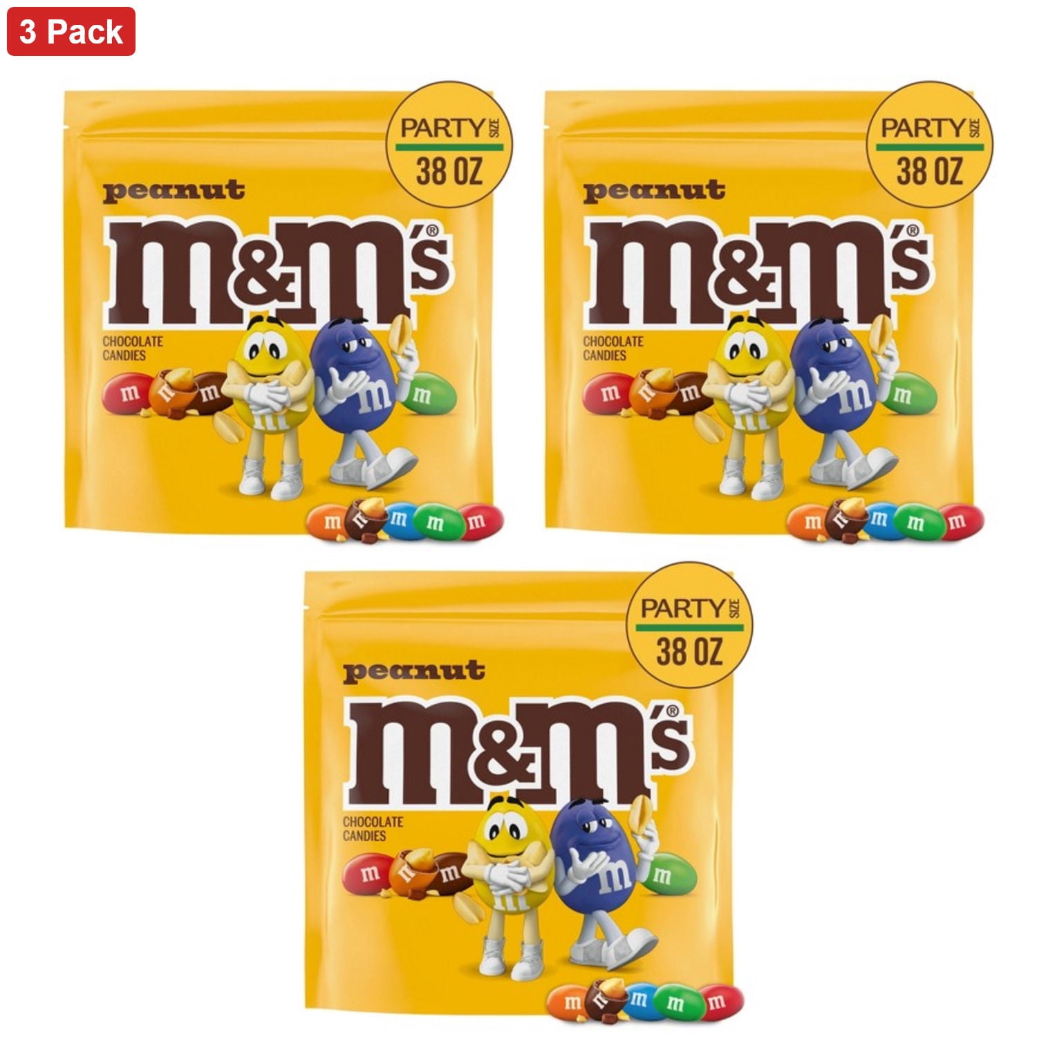 M&M's Share Size Fudge Brownie Milk Chocolate Pieces 2.83 oz. 24