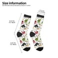 thumbnail image 2 of Rocae Cute Dinosaurs for Girls Boys Crew Socks,Children's Socks, Kids Socks, Toddler Socks: Daily Wear with Kids School Uniform, 2 of 5