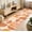 4, variant on Non Slip Washable Geometric Half Circle Pattern Runner Rug Multi Color Mat for Kitchen Hallway Corridor Home Decor Floor Carpet