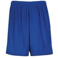 thumbnail image 3 of Augusta Sportswear Men's Standard 7-Inch Modified Mesh Shorts, Royal, 3 of 5