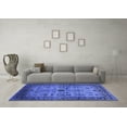 thumbnail image 3 of Ahgly Company Indoor Rectangle Oriental Blue Industrial Area Rugs, 7' x 9', 3 of 4