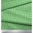 thumbnail image 3 of Soimoi Tissu Poly Georgette Géométrique Petit Tissu Imprimé 1 Yard 52 Pouces de Large, 3 of 3