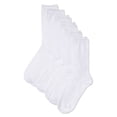 thumbnail image 6 of MeMoi Women's 6 Pair Pack Basic Rib/Flat Knit/Cable Crew Socks - Womens - Female, 9-11, Khaki-Brown-Black, 6 of 11