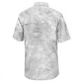 thumbnail image 3 of Men's Colosseum  White Rutgers Scarlet Knights Realtree Aspect Charter Full-Button Fishing Shirt, 3 of 3