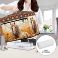 thumbnail image 5 of SEANATIVE Aztec Southwest Sewing Machine Cover Protective Cover with Top Handle Sunflower Horse Stain Resistant Dust Cover Compatible with Most Standard Sewing Machines, 5 of 7