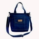 thumbnail image 5 of Bolso Hombro para Mujer Bolso Bandolera Mezclilla para Escuela Compras en La Playa (azul Oscuro), 5 of 9