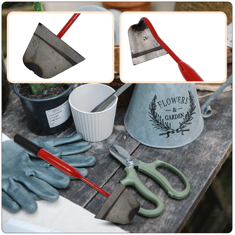 Frcolor 1Pc Hand Hoe Multipurpose Garden Hoe Gardening Hoe Portable Handheld Hoe