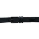 thumbnail image 3 of Ferrioni Cinturón Textil Trenzado Elástico Negro Hebilla Metal Stretch 34mm, 3 of 4