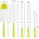 thumbnail image 2 of Juego de cepillos de limpieza de botellas - Limpiador de botellas de mango largo para lavar botellas de cerveza de cuello estrecho, botellas de agua deportivas con cepillo de paja, boquilla de hervid JAMW Sencillez, 2 of 5