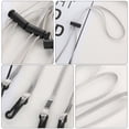 thumbnail image 1 of YSNOOWE 10Pcs Adjustable Polyester Mask Lanyard Face Mask Rope Windproof Soft Practical Strap, 1 of 8