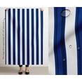 thumbnail image 3 of Soimoi 56 Inch Wide Waterproof Taffeta Fabric By 3 Yard | Blue Stripe Print | Outdoor Use for Furniture Covers, Umbrellas, Patio Decor & More, 3 of 7