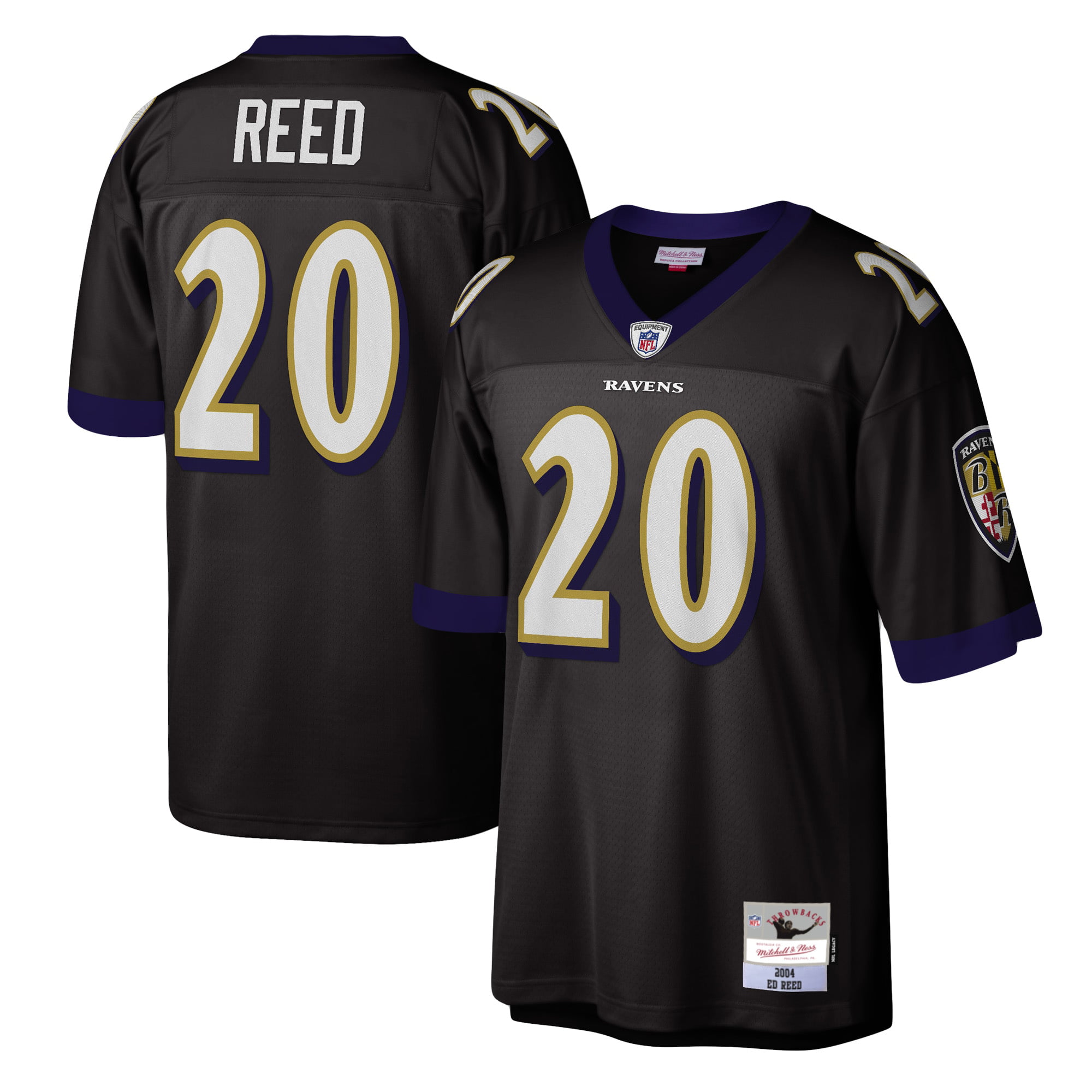 Ed Reed Baltimore Ravens Mitchell 