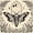 Cream Black, variant on Feelyou Cute Ghost Skull Twin Bedding, Halloween Crow Pumpkin Bedding Comforter Set, Purple Cream, Black Reversible, 7pcs