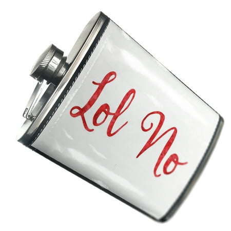

NEONBLOND Flask Lol No Valentine s Day Red Watercolor
