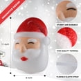 thumbnail image 7 of Ornativity Santa Porch Light Cover – Santa Claus Head Outdoor Front Porch Lamp Holiday Decoration Covers - Set of 2, 7 of 7