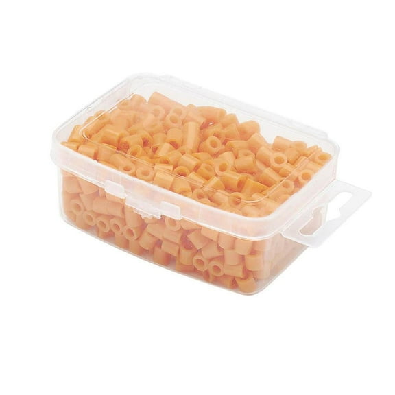 1 box 1 box 5mm Hama Beads PE DIY Fuse Beads Refills for Kids Tube Orange 5x5mm Hole: 3mm 500pcs/box