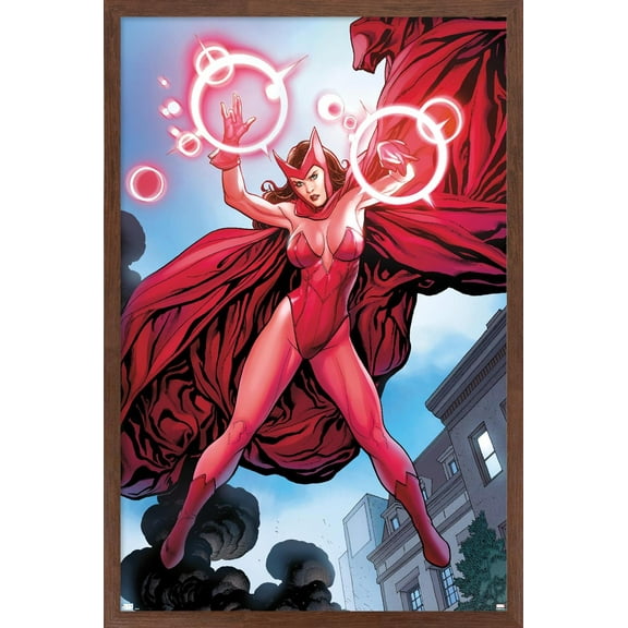 Marvel Comics - Scarlet Witch - Avengers Vs. X-Men #0 Wall Poster, 22.375" x 34", Framed