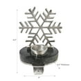 thumbnail image 2 of Flake De Neige De Noël Avec Titulaire De Bas Pour Cuir, 2 of 4