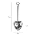 thumbnail image 5 of Clearance! Lssam Strainer Strainers For Kitchen Loose Teaspoon Of Tea Strainer. Heart Tea Filter. Filter. Fine Mesh Tea Strainer. Stainless Tea Diffuser. Tea, 5 of 9