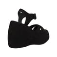 thumbnail image 3 of Sandalias Abiertas Plataforma Shakira Mujer Casual negro 25, 3 of 4