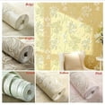 thumbnail image 3 of 10M 3D Flower Pattern Wallpaper for Bedroom Living Room Decor, 3 of 8