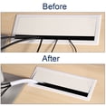 thumbnail image 4 of Unique Bargains 25 Ft - 1/2 in Expandable Braided Cable Sleeving, PET Split Sleeving Cable Management, White, 4 of 6