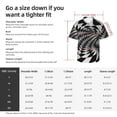 thumbnail image 6 of Lsque 3D Vortex Illusion pattern Hawaiian Shirt for Men, Unisex Summer Beach Casual Short Sleeve Button Down Shirts-XX-Large, 6 of 9