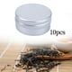 thumbnail image 4 of 10x latas de aluminio redondas con tapa de rosca/recargables con tapas de rosca tarro de almacenamiento latas de Metal/para té DIY muestra cosmética, 4 of 8