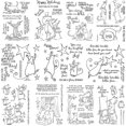 thumbnail image 2 of Troqueles de corte de Metal para hacer tarjetas, álbumes de recortes, animales de Navidad, conejito de Pascua, erizo, ratón, gato, perro, estrella, sellos transparentes, novedad de 2021, 2 of 2