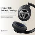 thumbnail image 2 of TREBLAB Z2 Active Noise Cancelling Workout Headphones - Signature-HD Sound, Deep Bass, 35H Battery, Comfortable, Foldable Over Ear Bluetooth Headphones Wireless. for Gym, Sport, Travel. Mic for Calls, 2 of 5