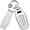 B Keychain White, variant on TPU Key Fob Cover Fit for Audi 2025 A5 A5L A6 A6L Q6L Q6 RS Q6 RS6 SQ6 S6 e-tron Accessories Key Shell Cover Smart Remote Auto Key Fit for 2025 Audi Protector