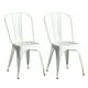 thumbnail image 1 of Juego de 2 Sillas de Jardín Stay Elit Apilables Metal Tolix Color Negro 100 kg, 1 of 6