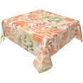 thumbnail image 1 of Autumn Leaves Tablecloth 60"x60" Inch Square, Durable Table Cover for Kitchen Dining Room, Holiday Tablecloth for Party Dinner, 1 of 4