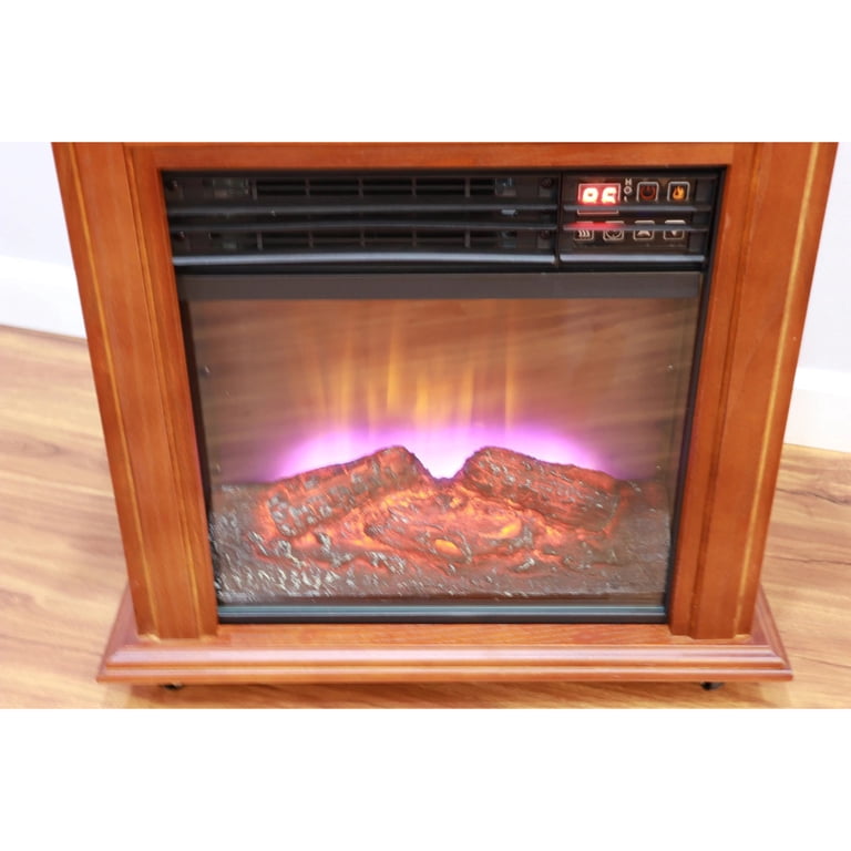 Comfort Glow QF4561R Electric Quartz Fireplace - Walmart.com