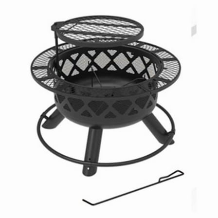 Shinerich Industrial 258363 24 in. Ranch Fire Pit