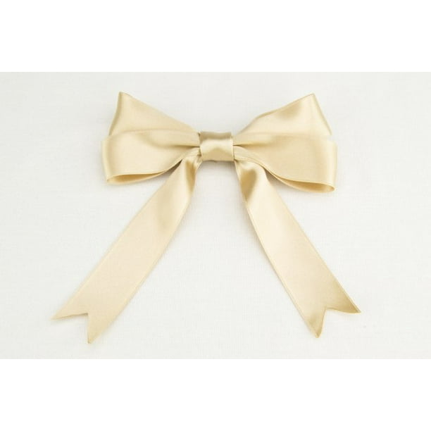 Ribbon Bazaar Luxious Satin 2 inch Sand 25 yards 100 Polyester Ribbon