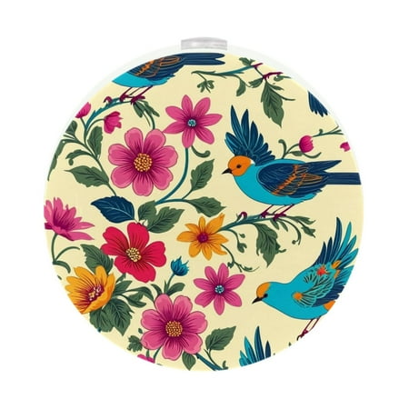 

Night Light Night Lights Plug into Wall 2-Pack Nightlight Plug in Night Light Dusk to Dawn Night Lamp Led Night Light for Adults Kids Room Cashew Flower Paisley Floral Vintage