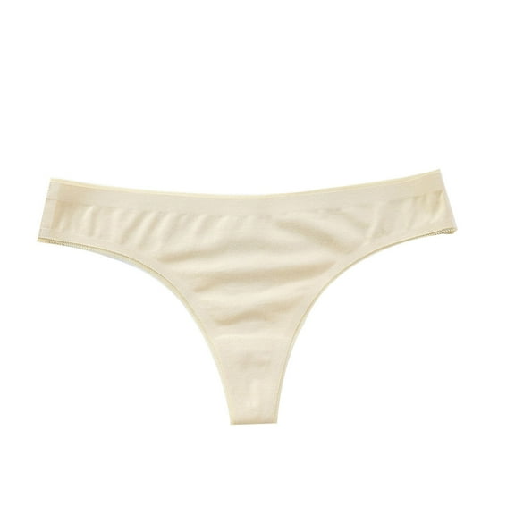 Cotton Underwear for Women Low Waisted Comfortable Breathable Seamless No Show For Ladies Panties