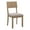 Washed Gray, variant on Linon Jordan Wood Set of Two Dining Chairs in Washed Gray
