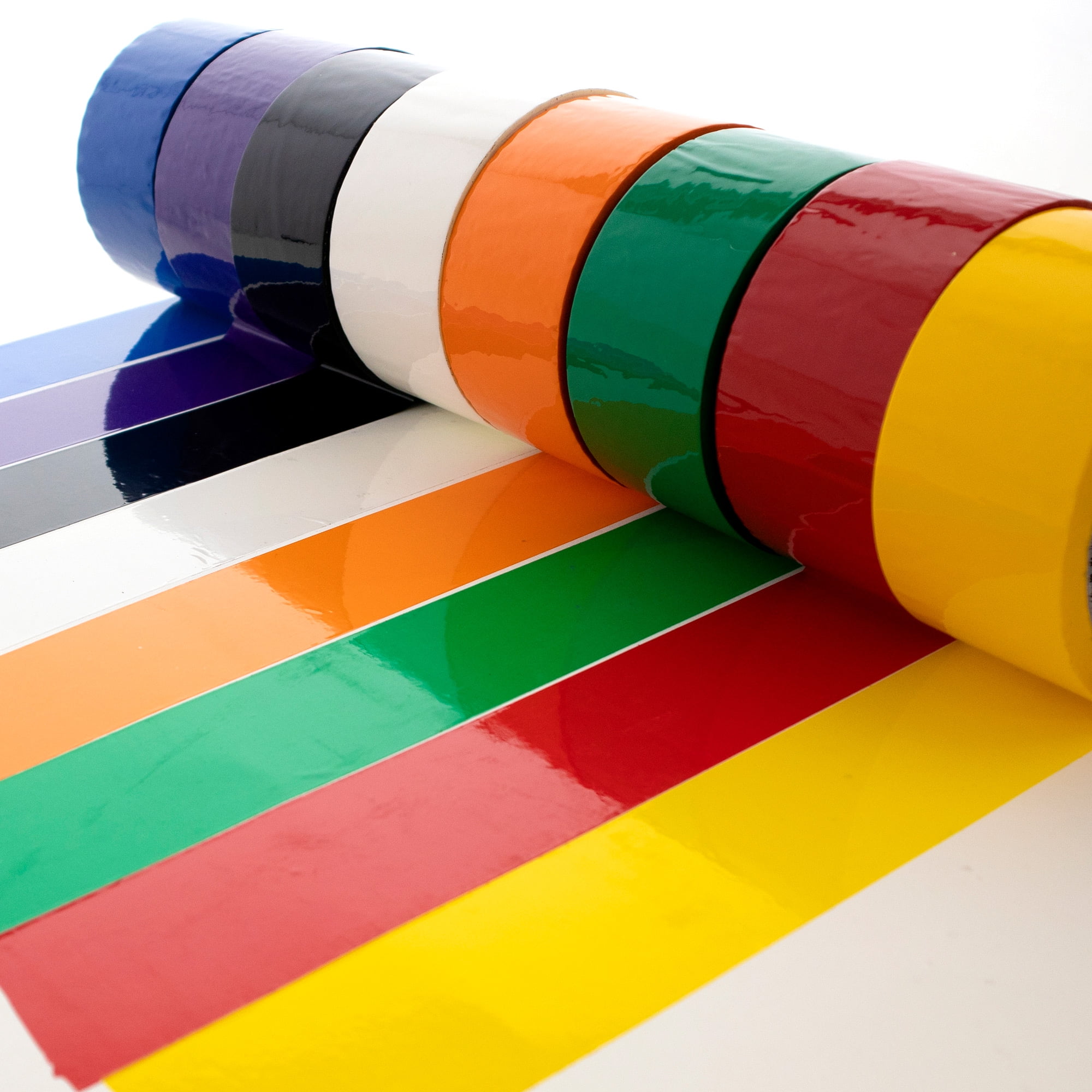 BAZIC Colored Duct Tape 1.88"x54.6 Yards, 8-Pack