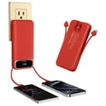 thumbnail image 1 of Cargador portátil Power Bank Makoval 12000mAh PD 20W rojo, 1 of 8